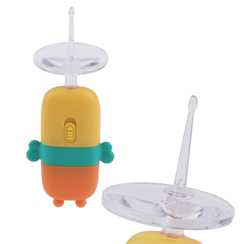 Limpiadora de oídos para bebés con luz