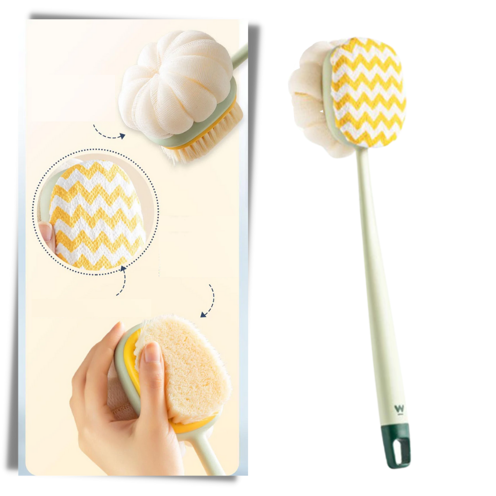 Cepillo de baño exfoliante corporal