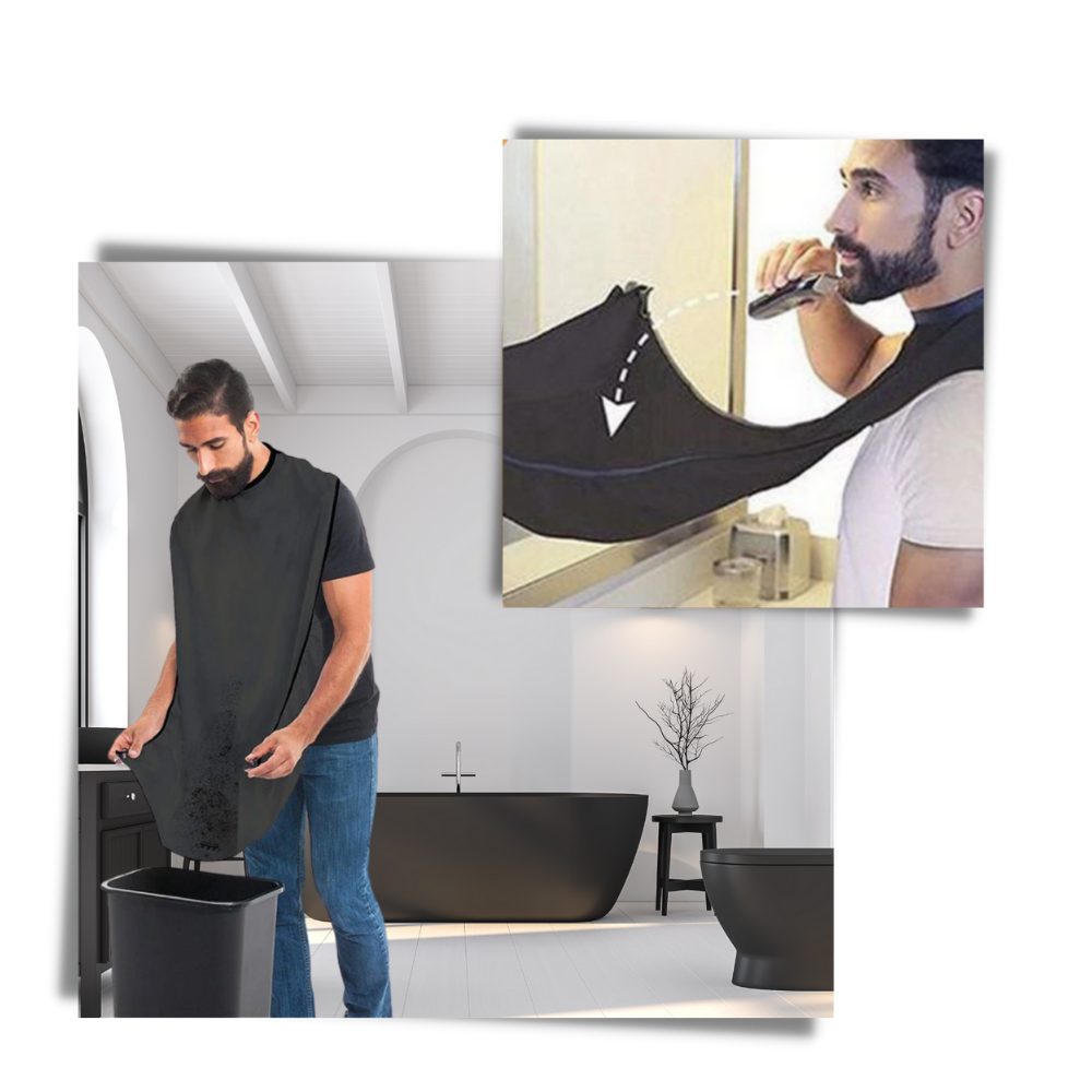 Delantal de barba para el afeitado