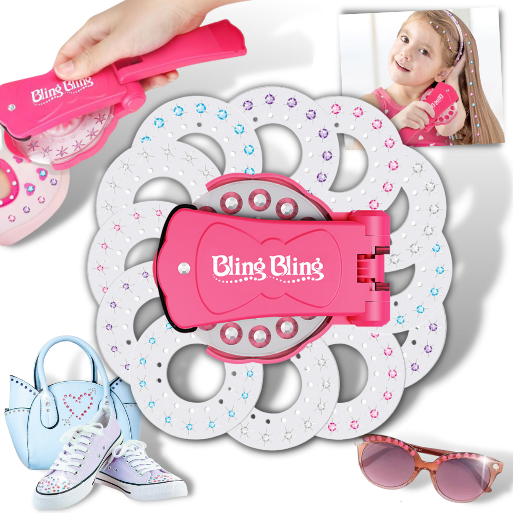Kit de grapas de diamante para el cabello y la ropa