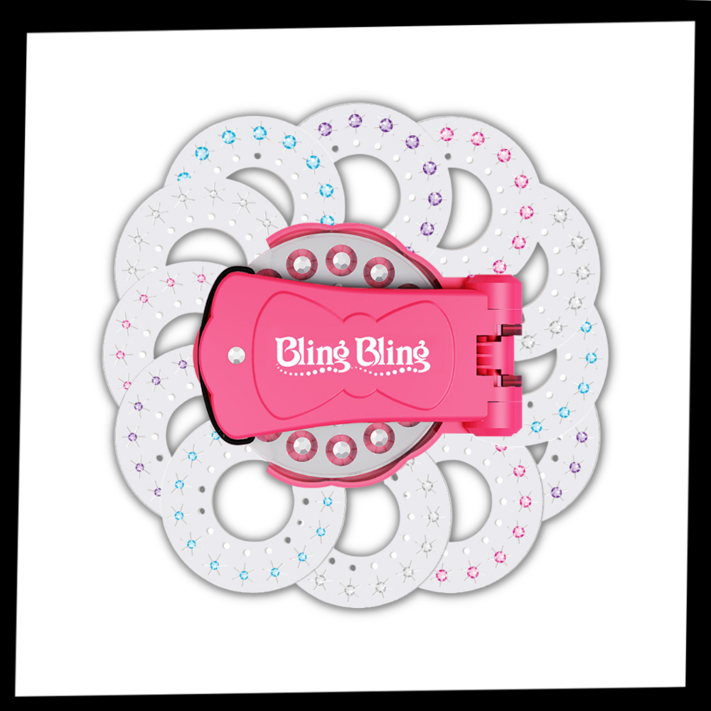 Kit de grapas de diamante para el cabello y la ropa