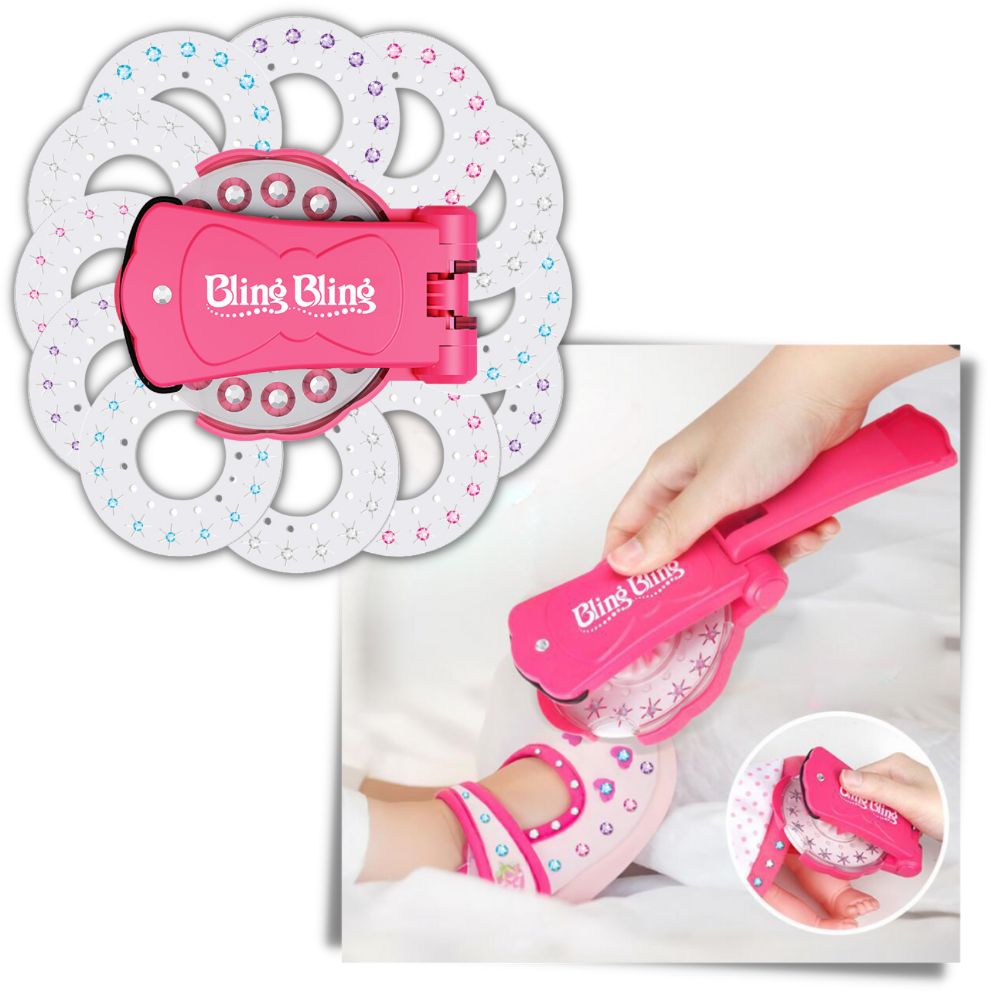 Kit de grapas de diamante para el cabello y la ropa
