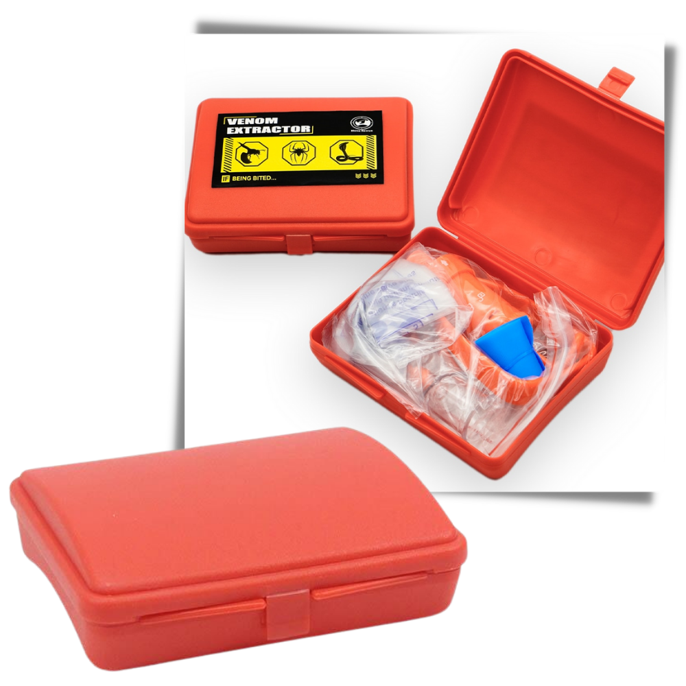 Kit de extracción de veneno de emergencia