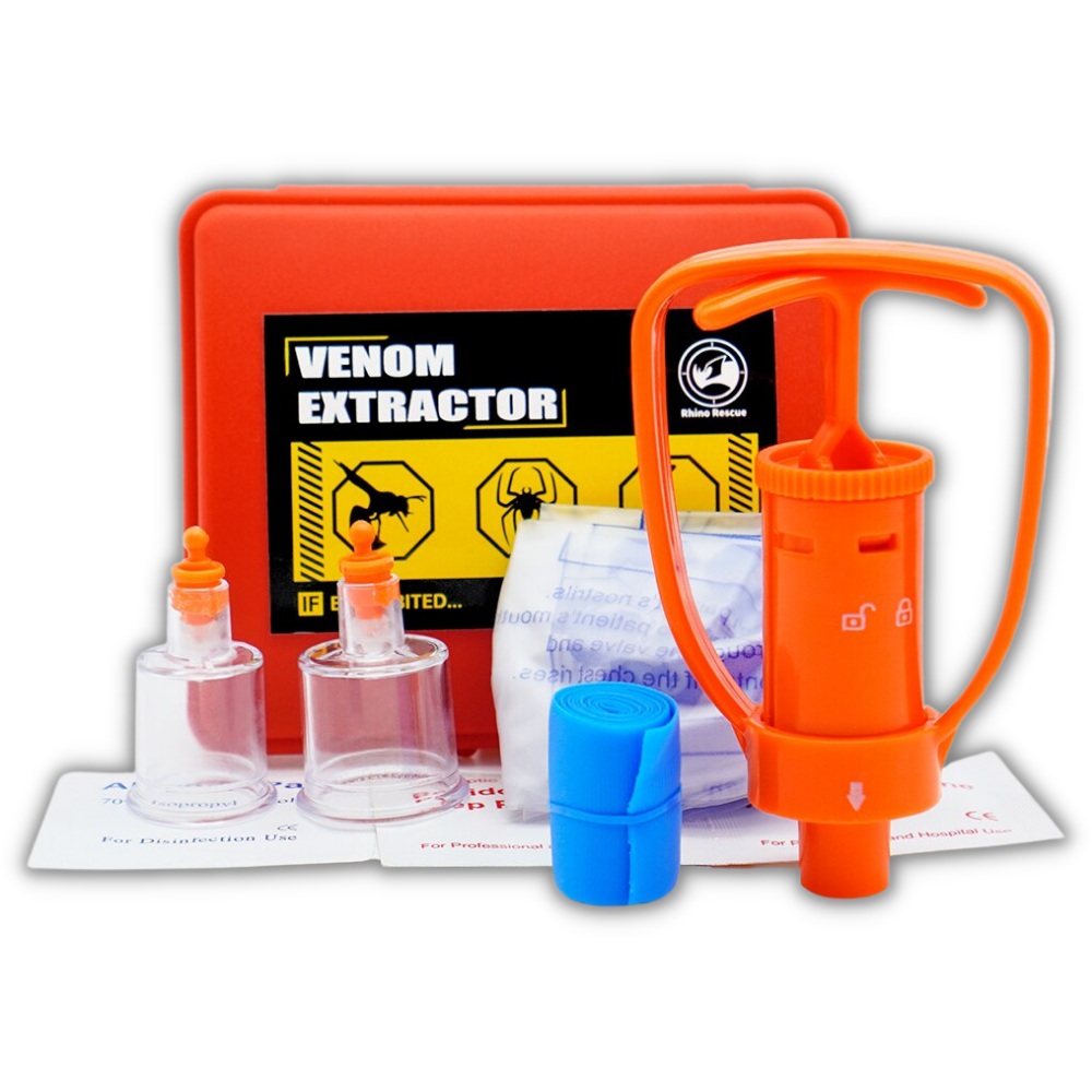Kit de extracción de veneno de emergencia