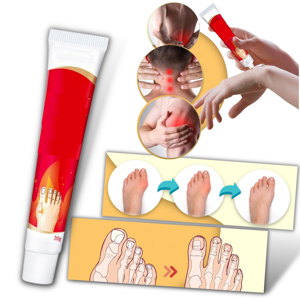 Crema antiinflamatoria para juanetes
