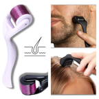 Rodillo Derma para el crecimiento del cabello y la barba