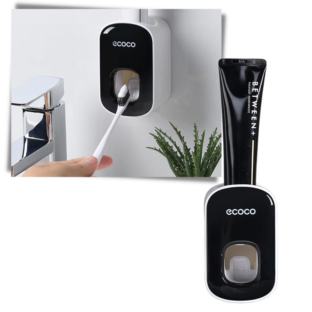 Dispensador de pasta de dientes de pared