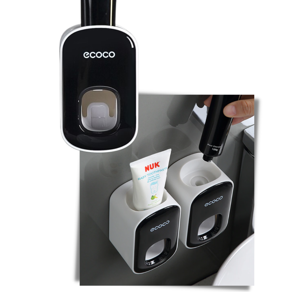 Dispensador de pasta de dientes de pared