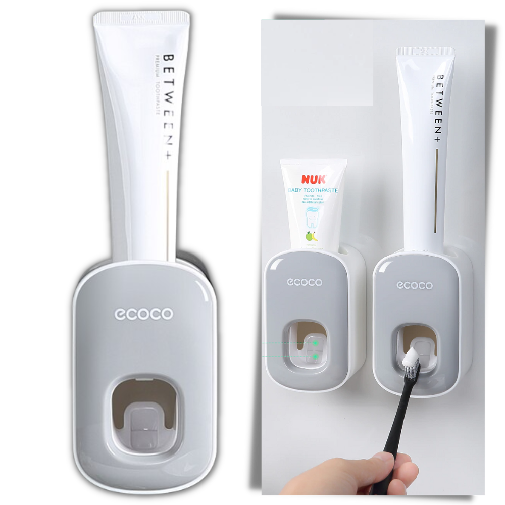 Dispensador de pasta de dientes de pared