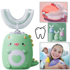Cepillo de dientes eléctrico en forma de U para niños