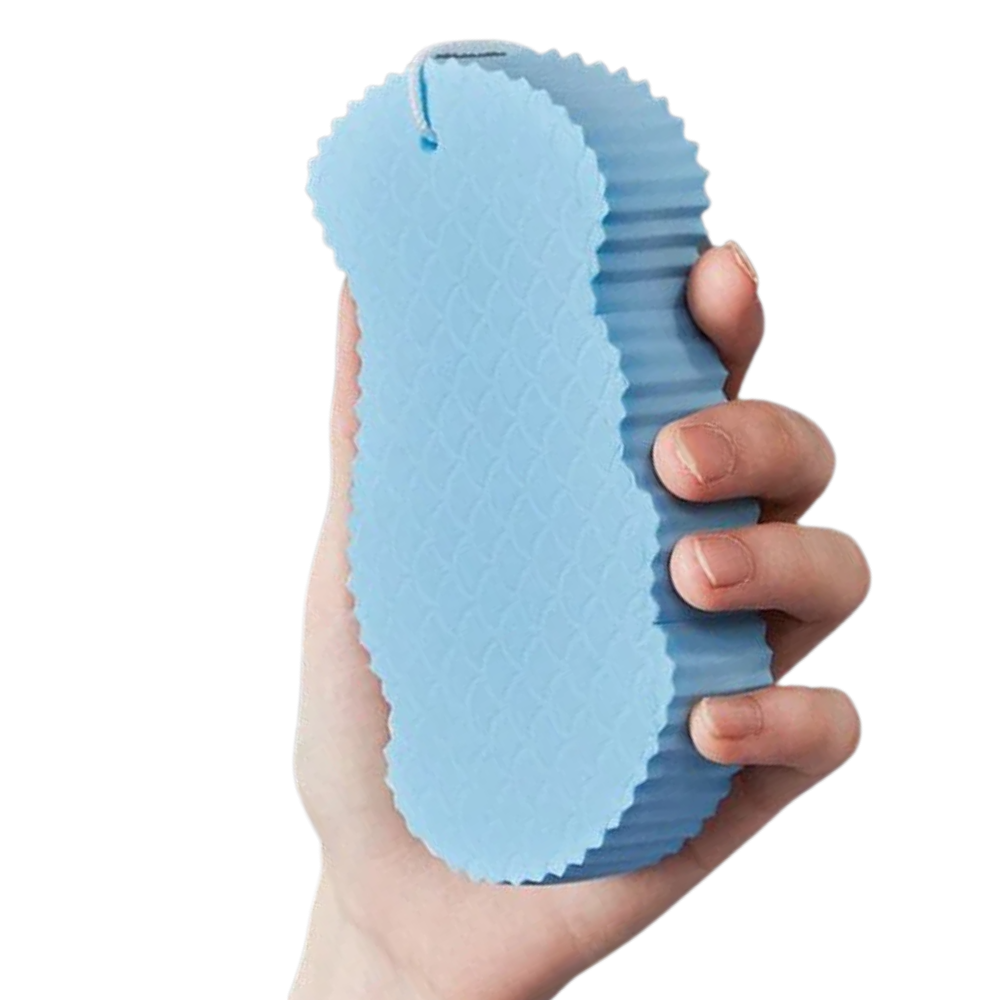 Esponja corporal exfoliante suave