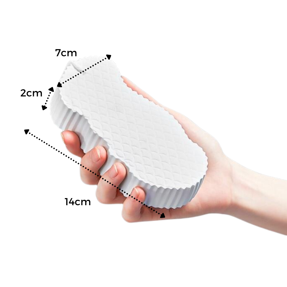 Esponja corporal exfoliante suave