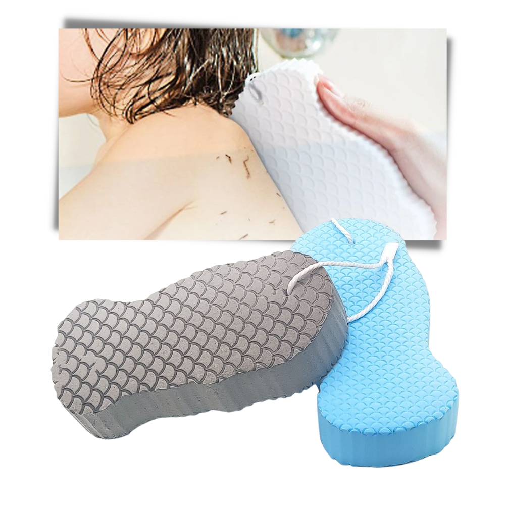 Esponja corporal exfoliante suave