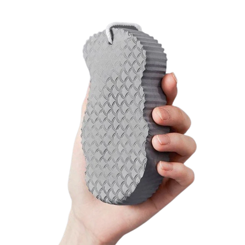 Esponja corporal exfoliante suave