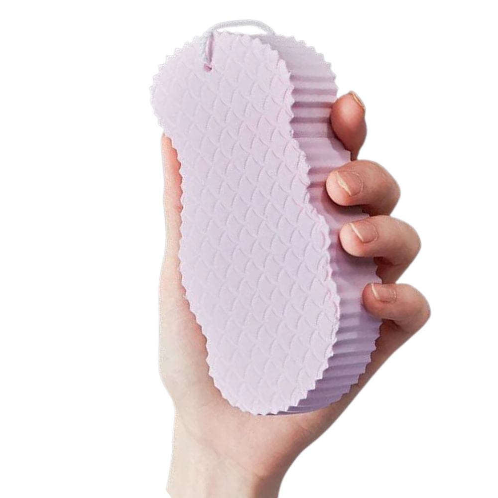 Esponja corporal exfoliante suave