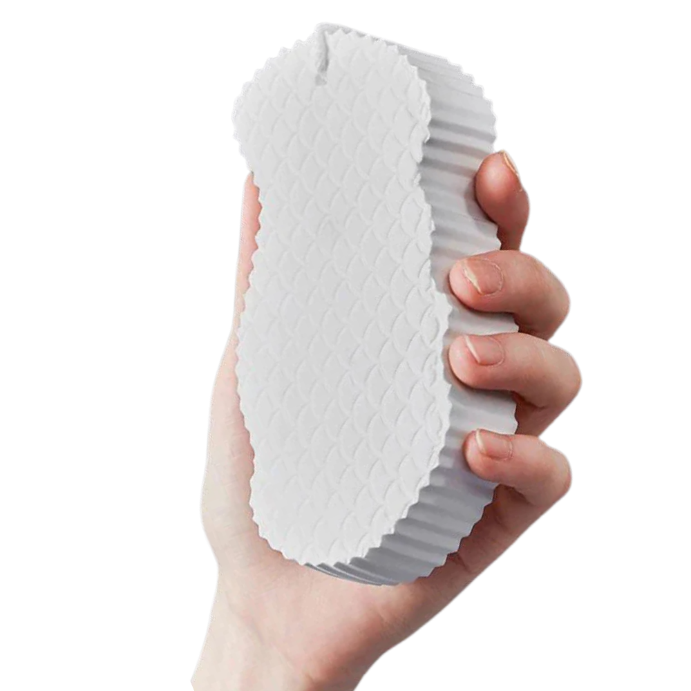 Esponja corporal exfoliante suave