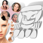 16 Parches faciales de silicona antiarrugas