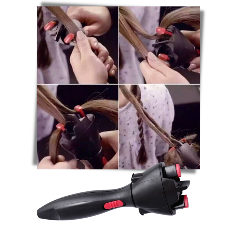 Máquina trenzadora de pelo eléctrica