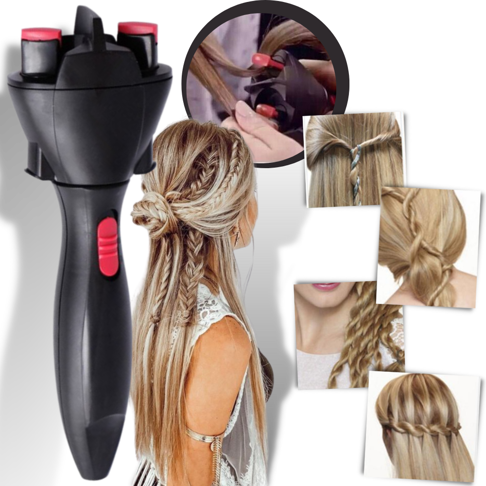 Máquina trenzadora de pelo eléctrica