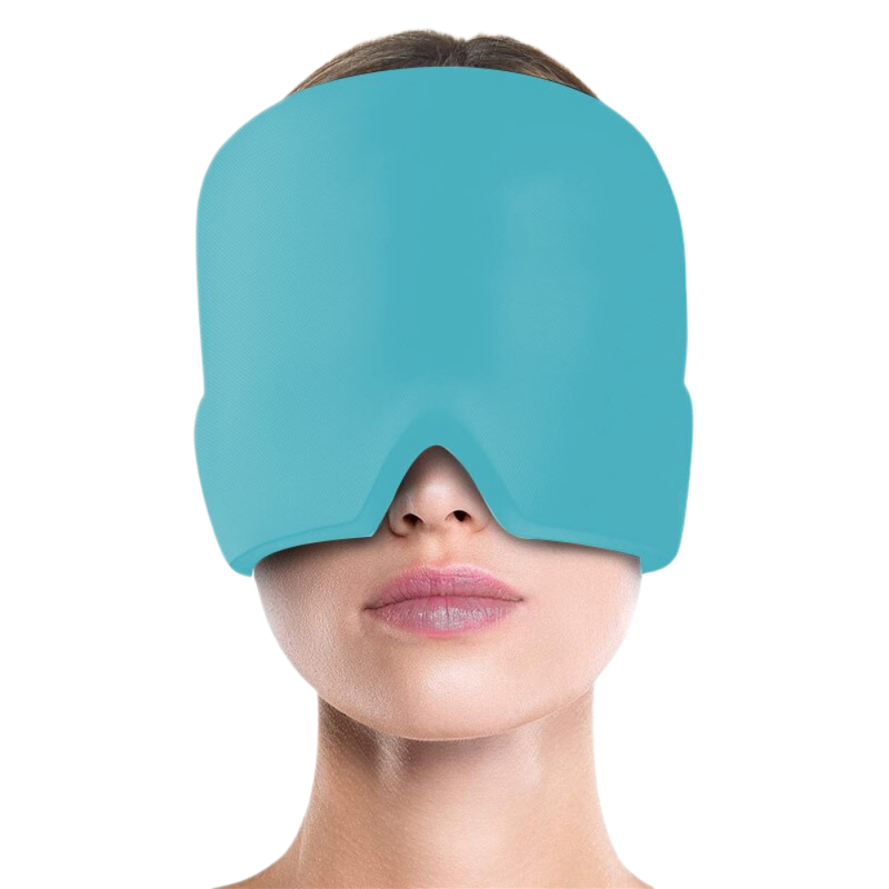 Cápsula de gel para el alivio de la migraña con terapia de frío y calor