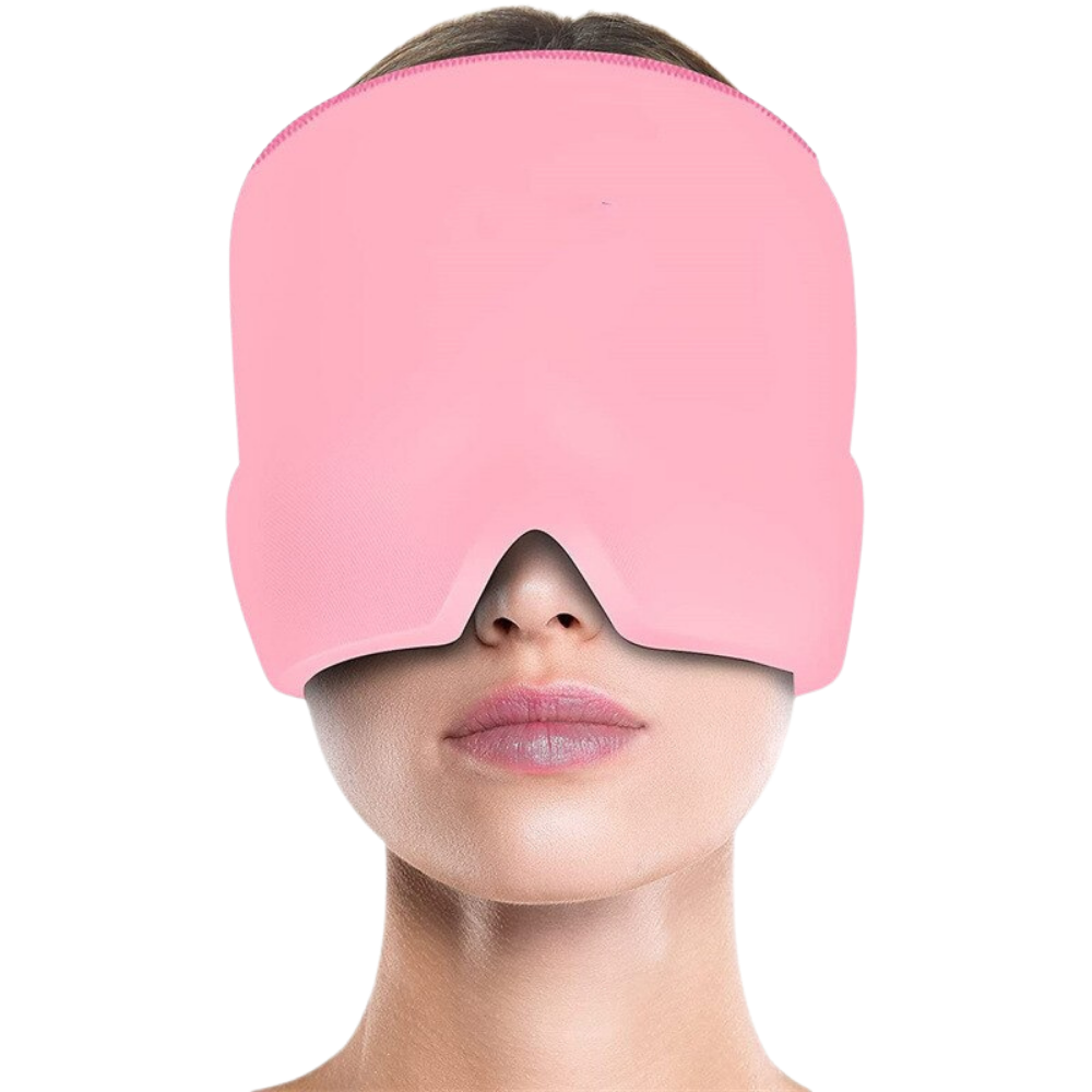 Cápsula de gel para el alivio de la migraña con terapia de frío y calor