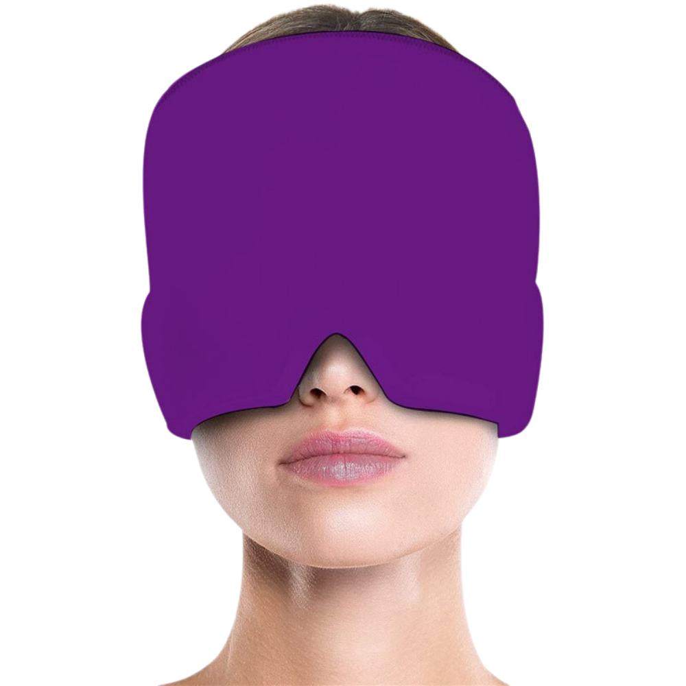 Cápsula de gel para el alivio de la migraña con terapia de frío y calor