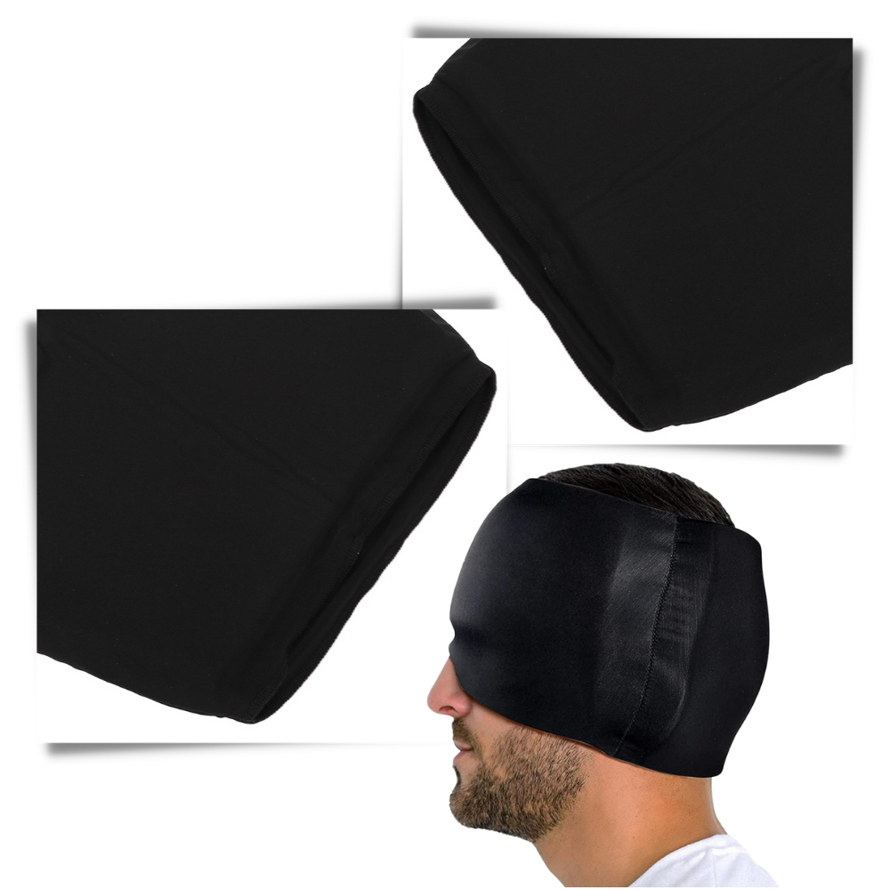 Cápsula de gel para el alivio de la migraña con terapia de frío y calor