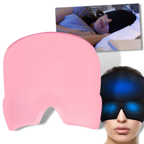 Cápsula de gel para el alivio de la migraña con terapia de frío y calor