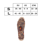 Plantilla de masaje con diseño de adoquines