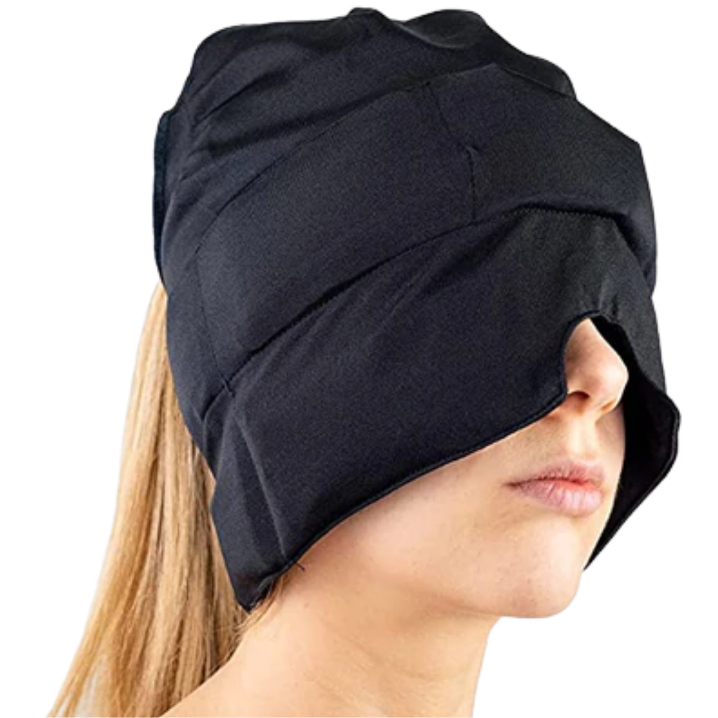 Gorra para aliviar migraña