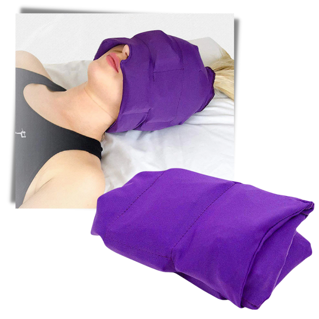 Gorra para aliviar migraña