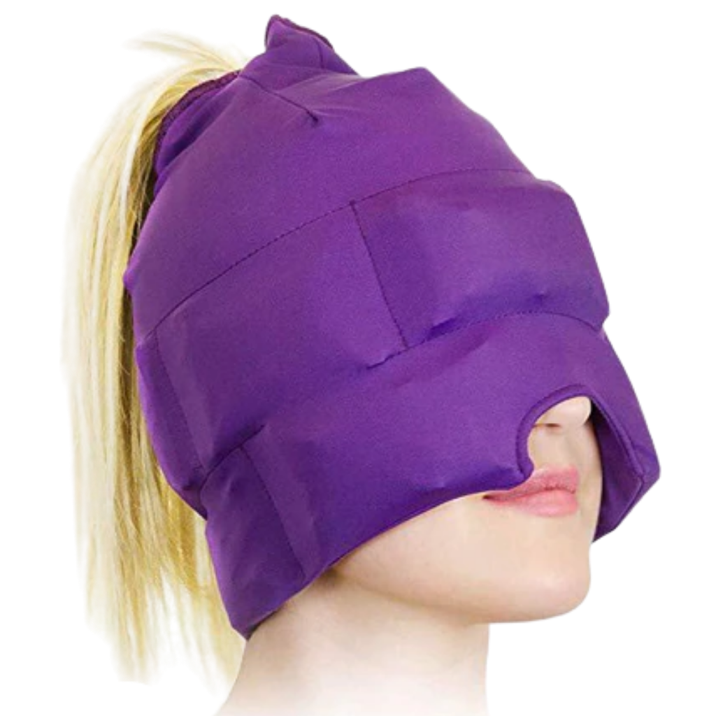 Gorra para aliviar migraña