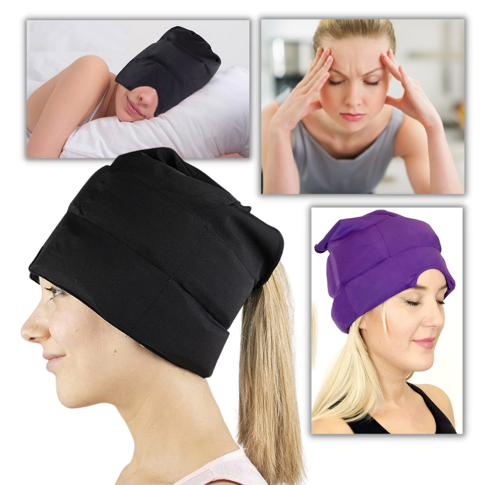 Gorra para aliviar migraña