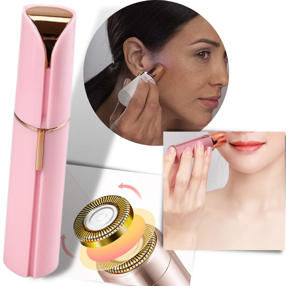 Depiladora facial eléctrica