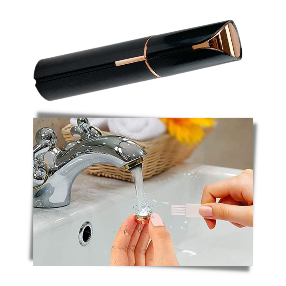 Depiladora facial eléctrica