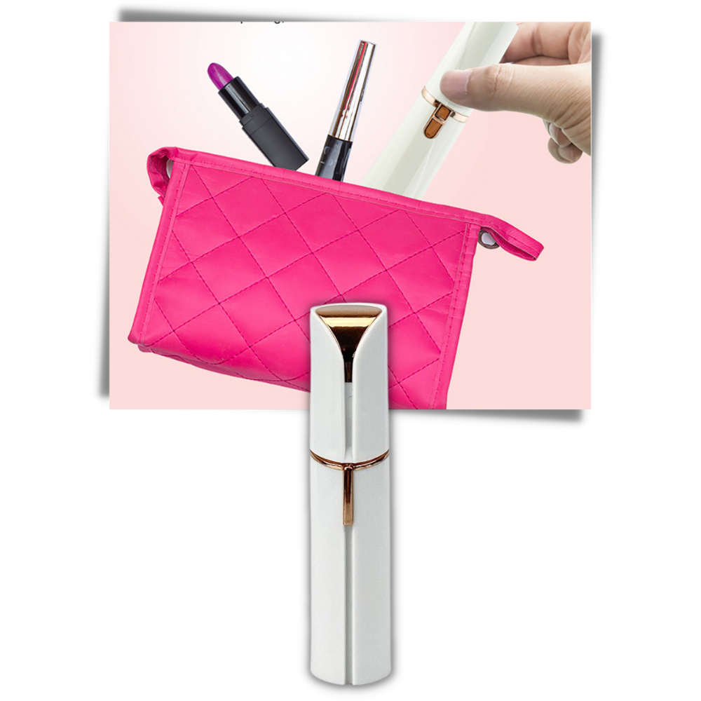 Depiladora facial eléctrica