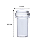 Kit de silicona para estampar nail art con raspador