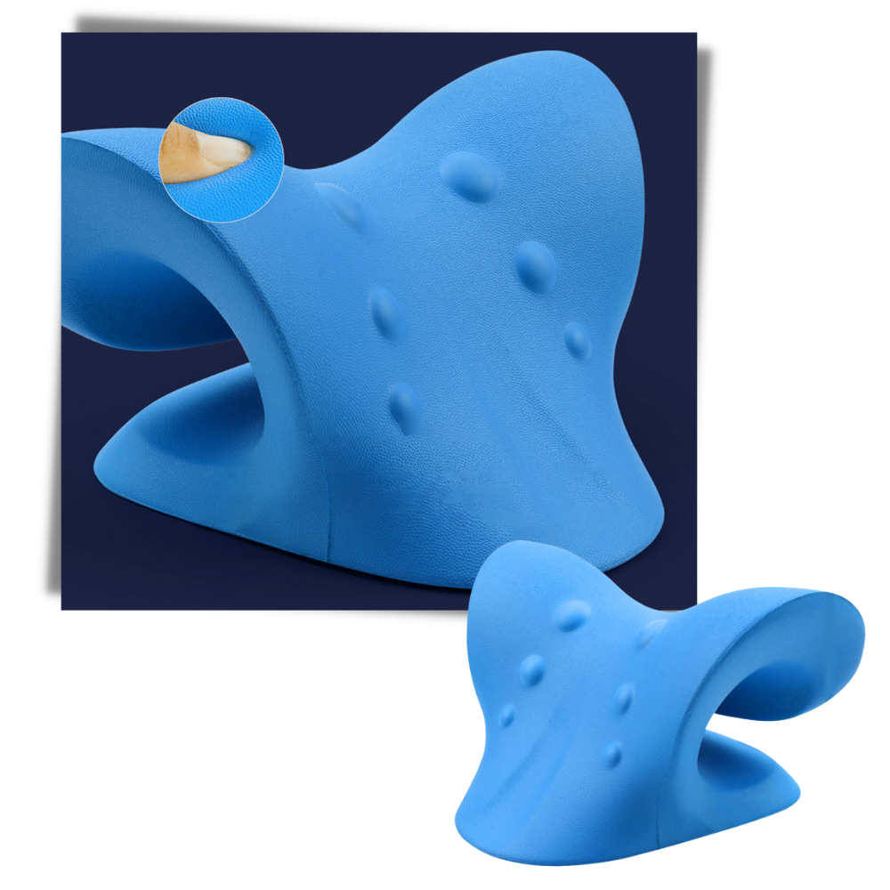 Almohada para estirar el cuello y los hombros