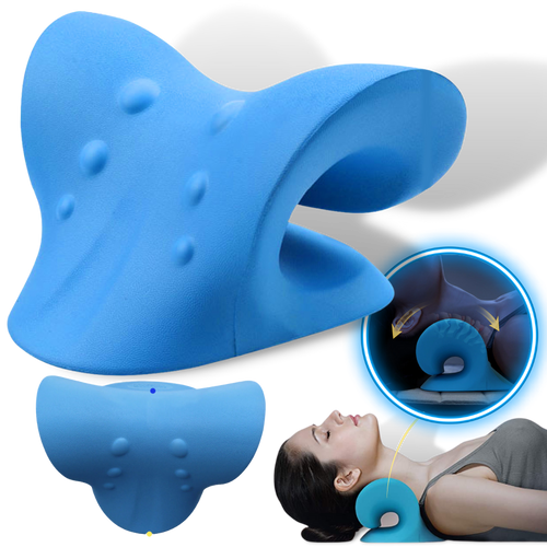 Almohada para estirar el cuello y los hombros