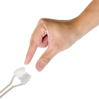 Cepillo de dientes de tres caras para adultos y niños