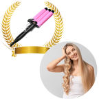 Rizador de pelo de cerámica de triple barril