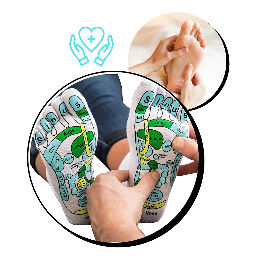 Calcetines de reflexología