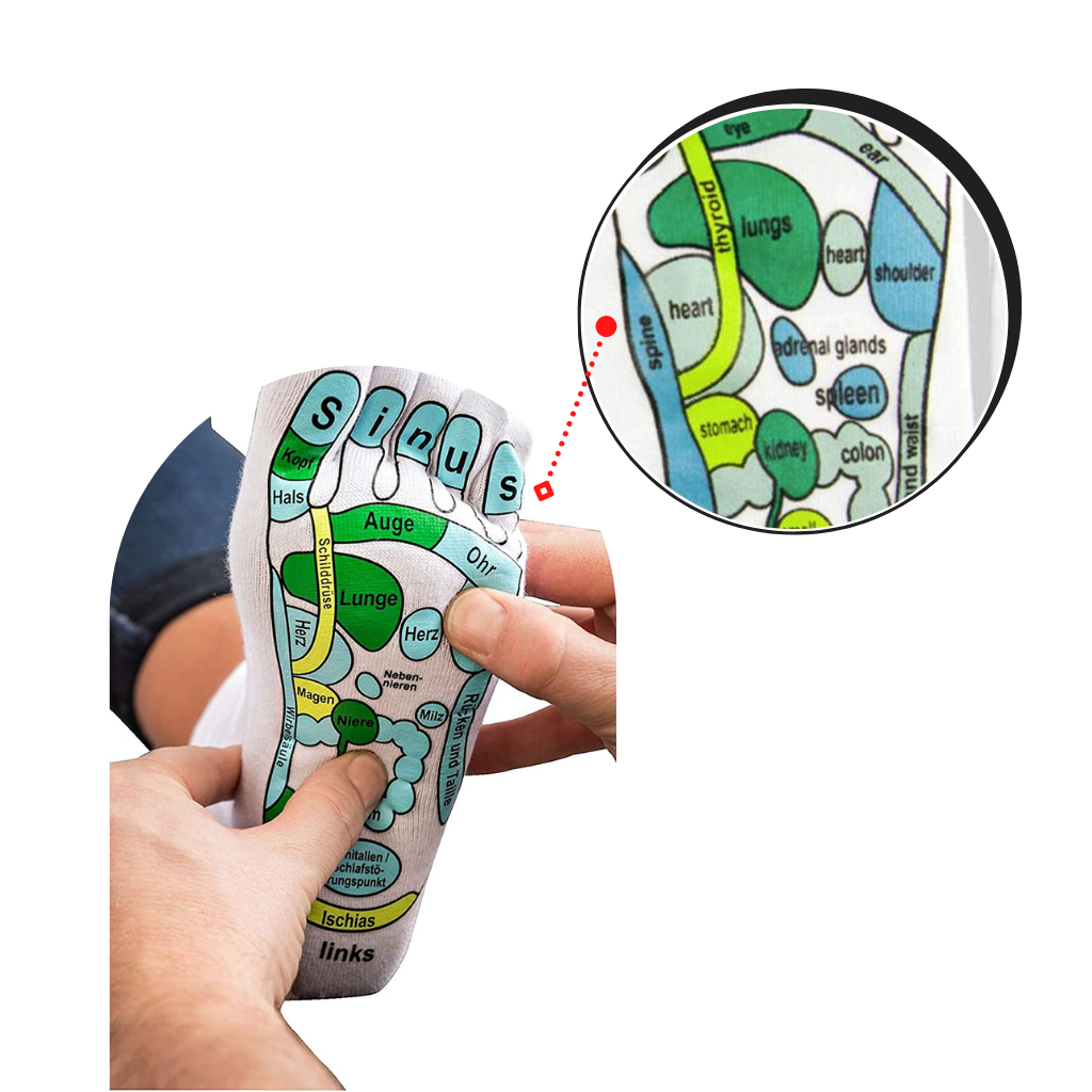 Calcetines de reflexología