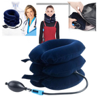 Collarín inflable de tracción cervical