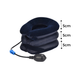Collarín inflable de tracción cervical