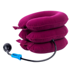 Collarín inflable de tracción cervical