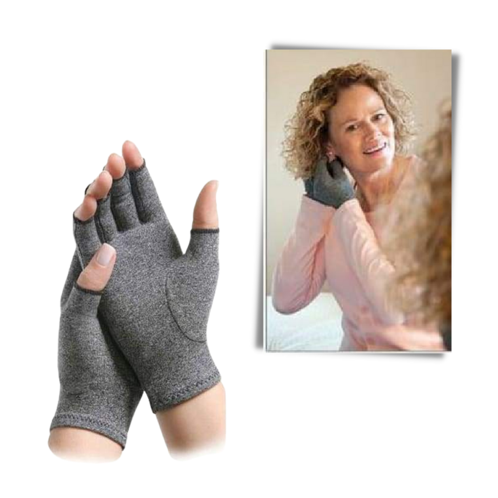 Guantes de compresión para aliviar el dolor articular