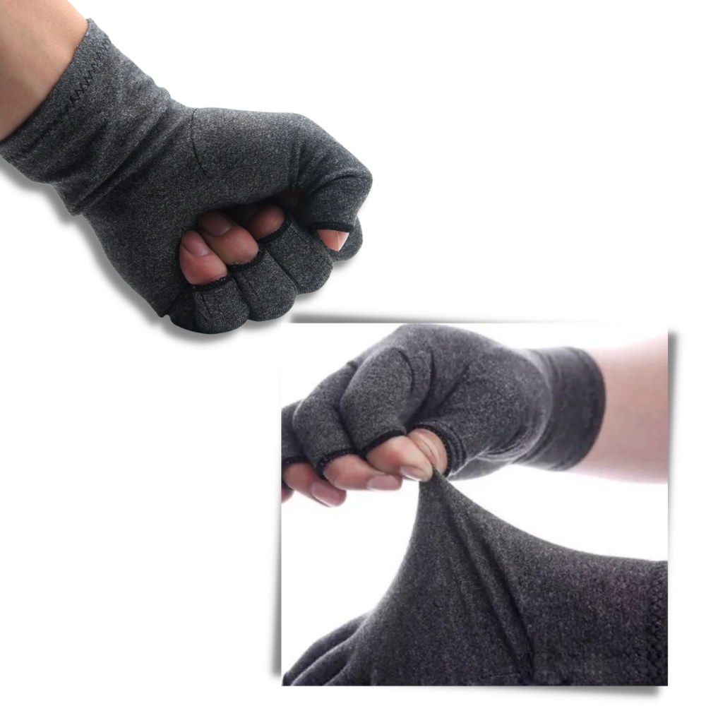 Guantes de compresión para aliviar el dolor articular
