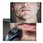 Rodillo Derma para el crecimiento del cabello y la barba