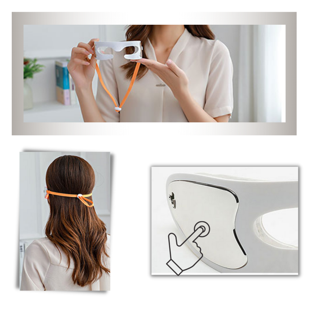 Mascarilla LED para eliminar las arrugas